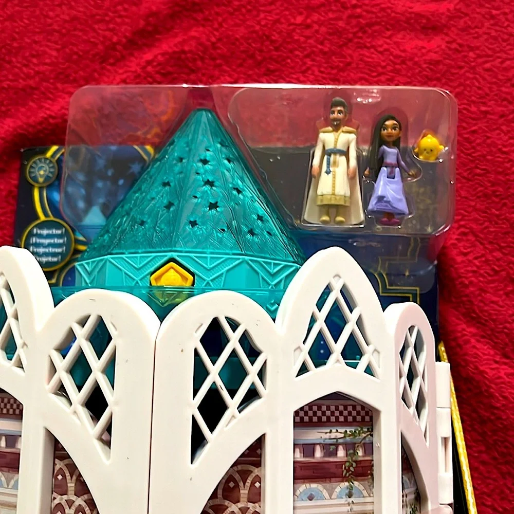 Disney Wish Rosa Castle Play Set 20+ Pieces New in Box